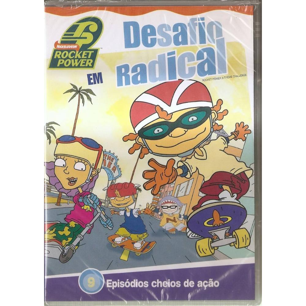 Dvd - Rocket Power Em Desafio Radical