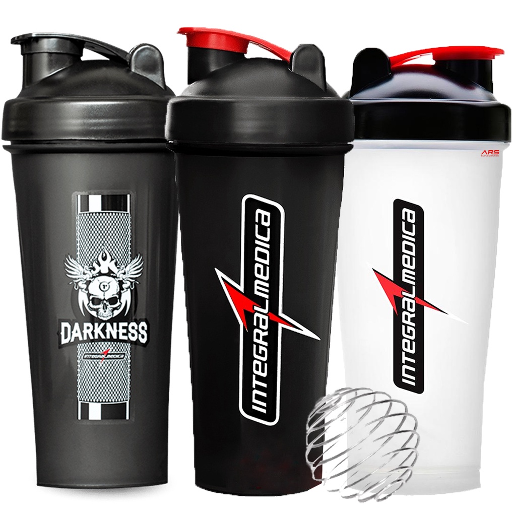 Coqueteleira Shaker Simples Blender (Misturador) 1 dose - IntegralMédica - 600ml