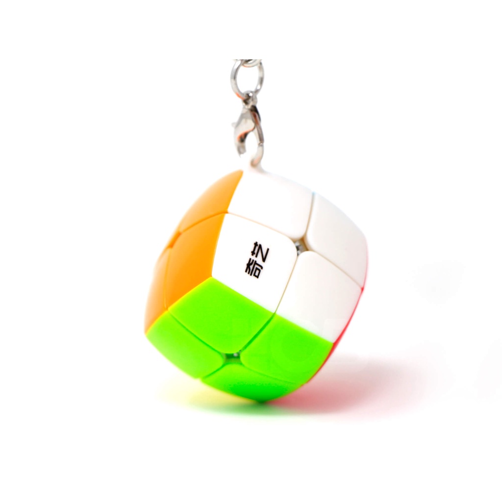 Chaveiro Cubo Mágico 2x2 QiYi Pillow 30 mm Stickerless