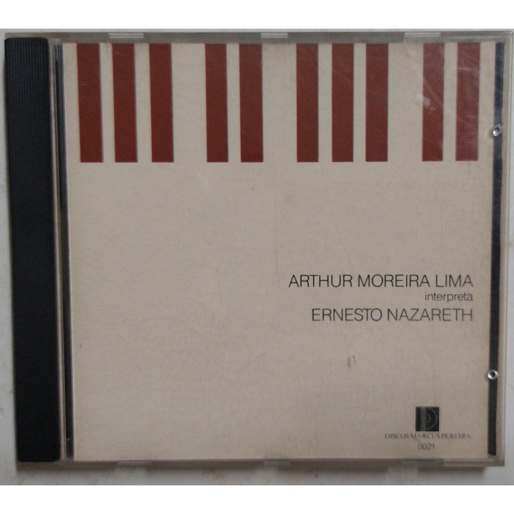 CD Arthur Moreira Lima Interpreta Ernesto Nazareth - Discos Marcus Pereira