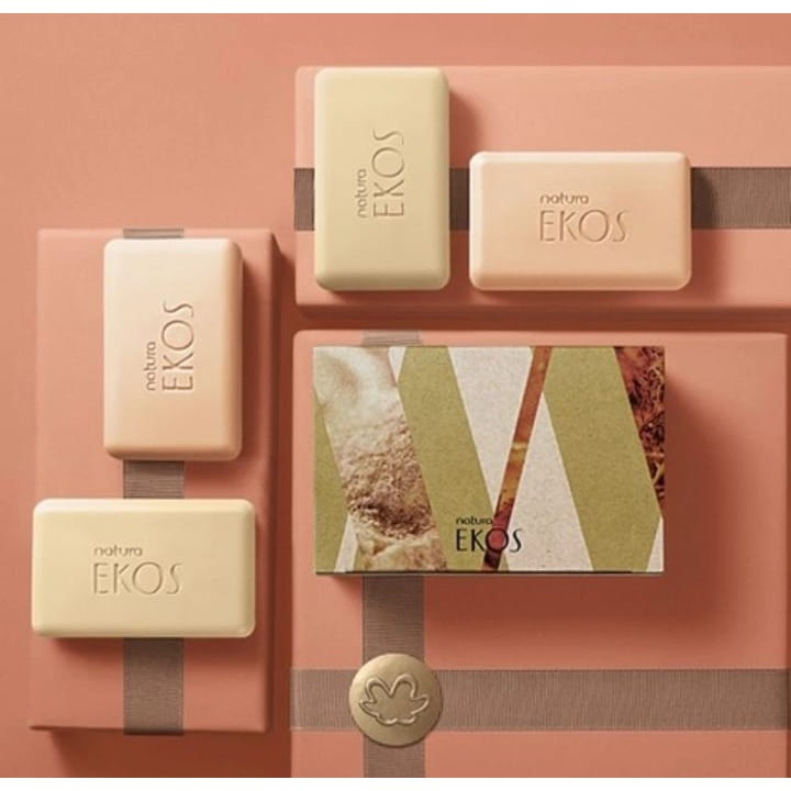 Sabonete Ekos Breu Branco E Priprioca Natura Caixa Com 4 Sabonetes Cremosos De 100g Edicao Especial Beecost