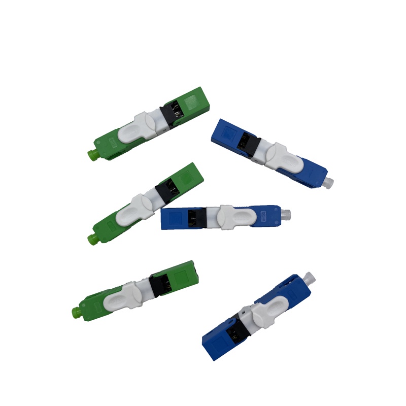 Conector De Fibra Óptica Click  - UPC ou APC 10 UNIDADES