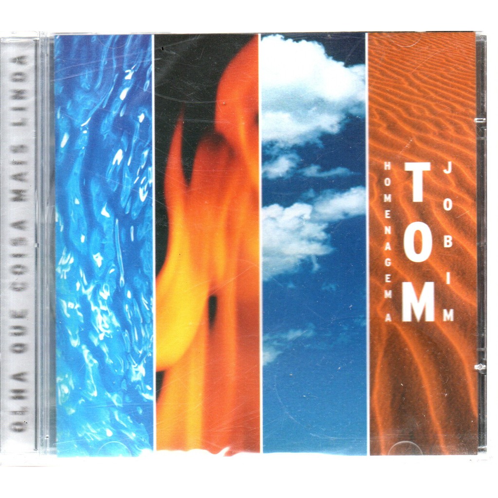 CD TOM JOBIM - OLHA QUE COISA MAIS LINDA HOMENAGEM ( LACRADO ) SOM LIVRE
