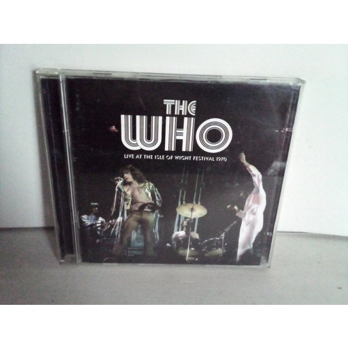 Cd The Who Live At Isley Of Wight 1970 - Duplo
