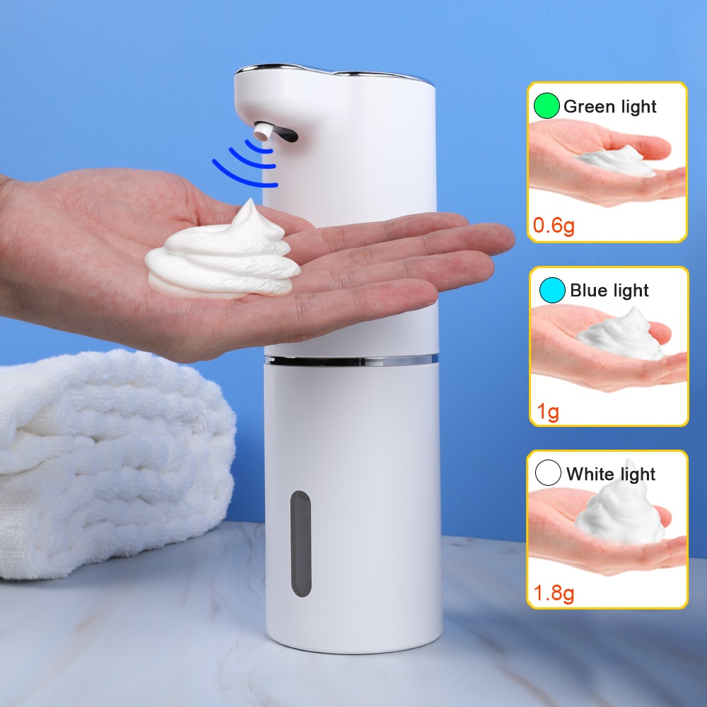 Dispensador De Sabão De Espuma Automática Touchless Sensor De Carregamento USB Inteligente Máquina Infravermelho Líquido Mão Sanitzer