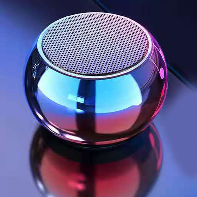 Caixinha Som Bluetooth Tws Metal Mini Speaker Amplificada 3w - AL-2022