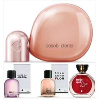 Colonia quem disse berenice  qdb Amor Amora BEIJO DESOBEDIENTE em Oferta na Shopee