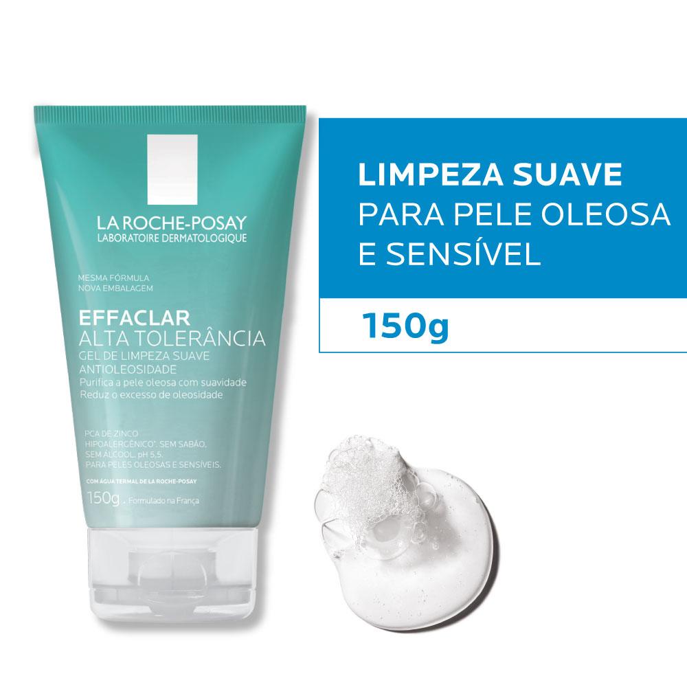 Detalhes do La Roche-Posay Effaclar Alta Tolerância Gel de Limpeza 150g