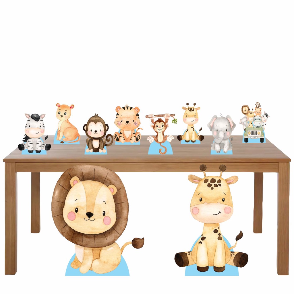 Kit Totens Display SAFARI CUTE - Display para chão e mesa