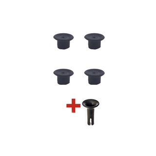 Kit 4 Pes de Borracha + 1 Pino Oscilante do Ventilador Arno Silence Force