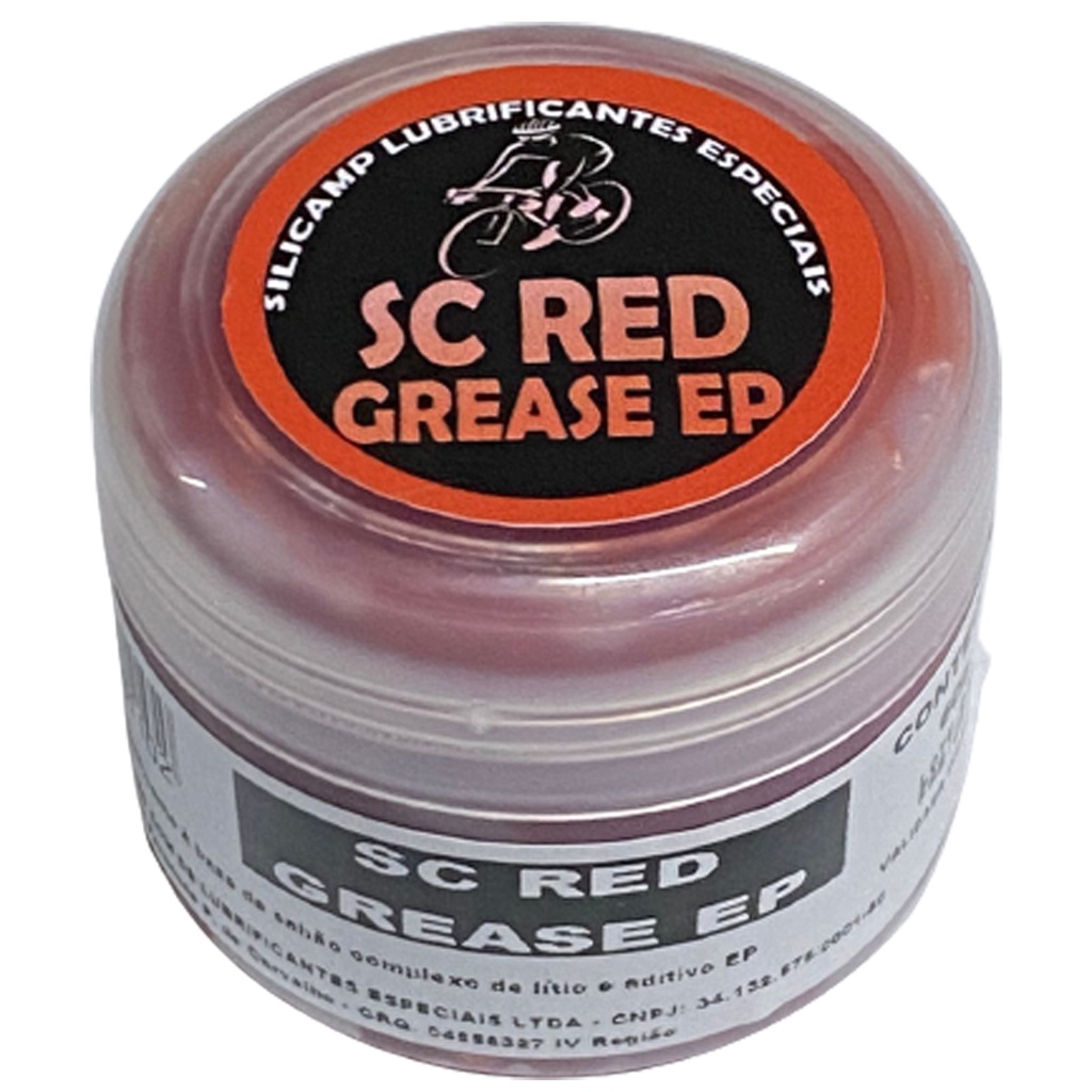 Graxa vermelha para Caixa Central E  Direção Eixos E Rolamentos De Bike em Oferta na Shopee