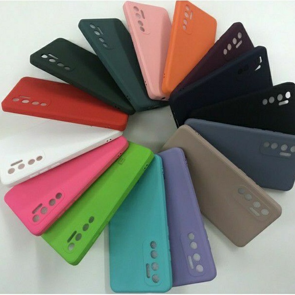 Capa Case Capinha Xiaomi Mi Note 10 Lite Silicone Basic Fechada Aveludada Protecao Camera