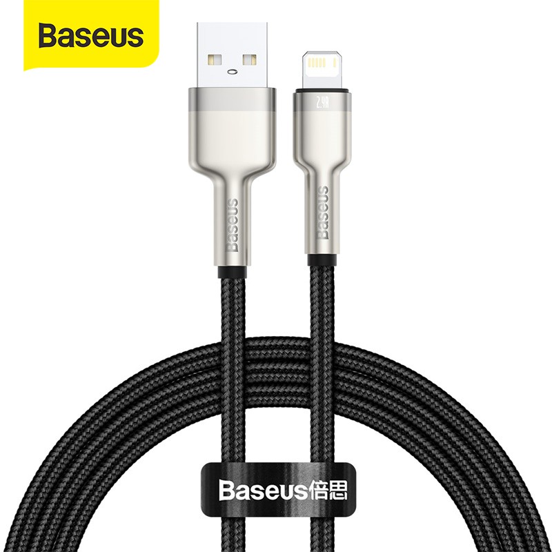 Baseus 2.4A Fast Charging Cable USB To Lighting for Phone/Ipad ...