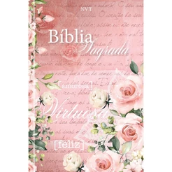 Bíblia Sagrada Mulher Virtuosa | NVT | Letra Normal | Soft Touch | Rosa