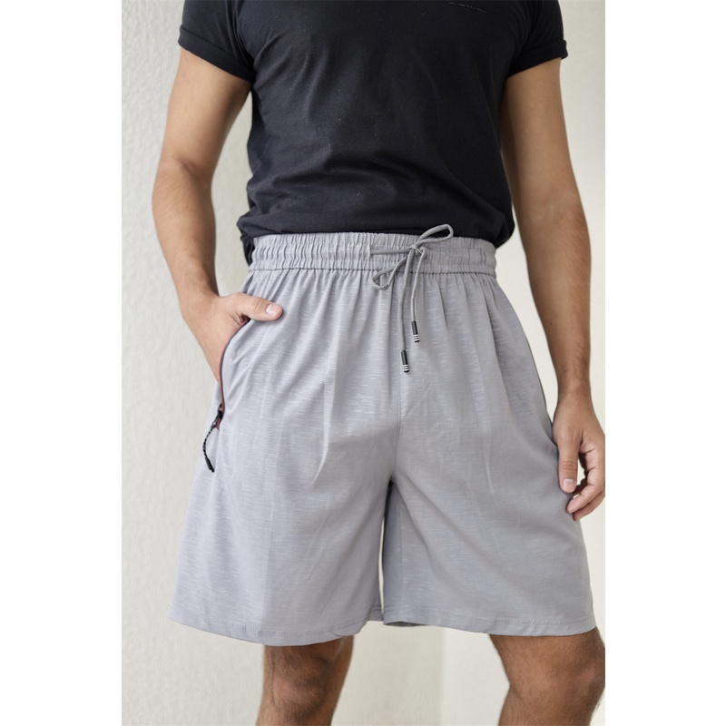 Bermuda Tactel Elastano Masculina Corrida, Academia Treino