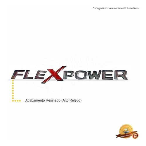 Emblema/adesivo Resinado Flexpower Astra Vectra Montana