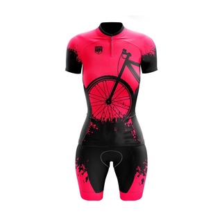 Conjunto Ciclismo Feminino GPX Bike Pink