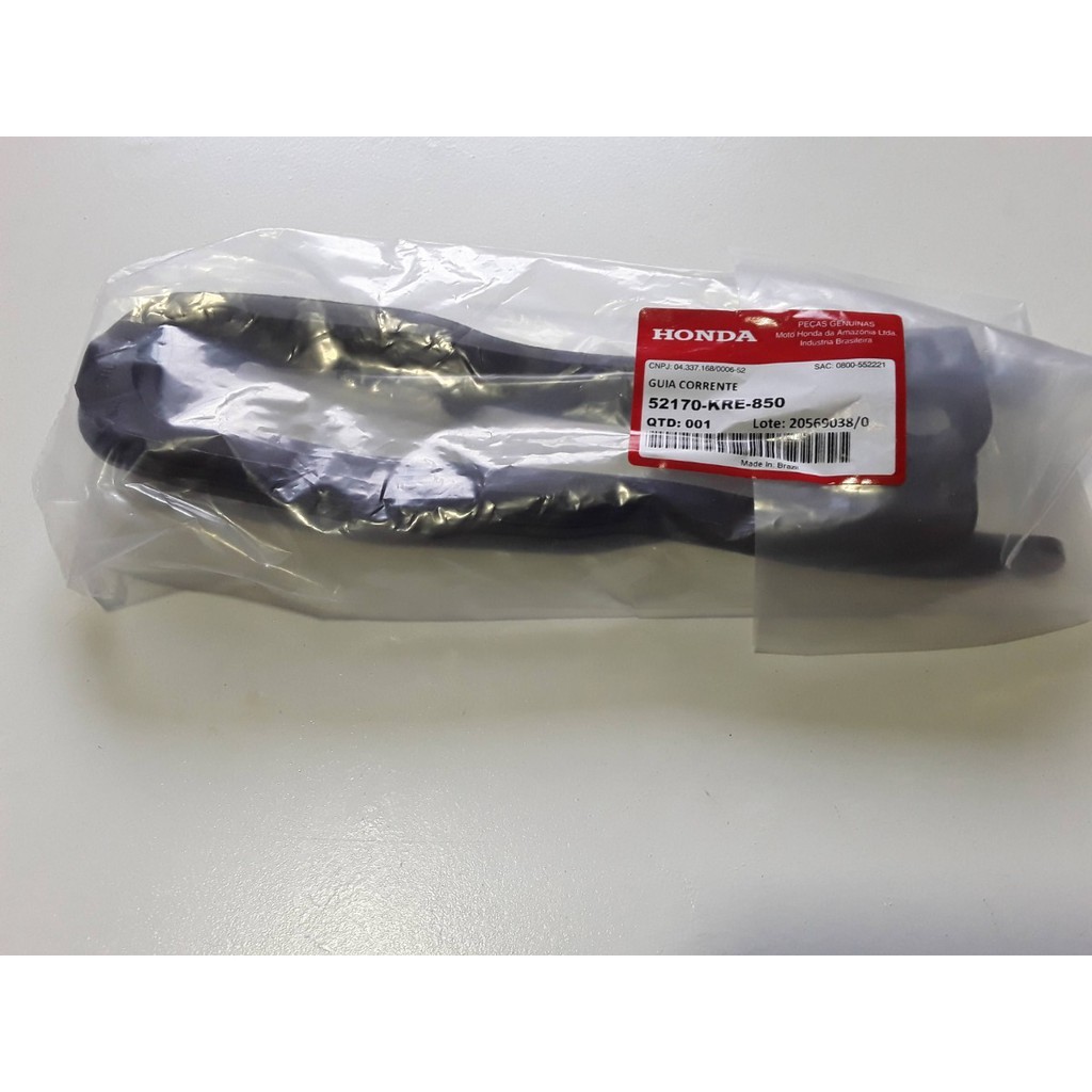 Guia Saboneteira Deslizador Corrente Transmissão Moto Nxr Bros 125 Bros 150 Bros 160 Xre 190 Original Honda em Oferta na Shopee