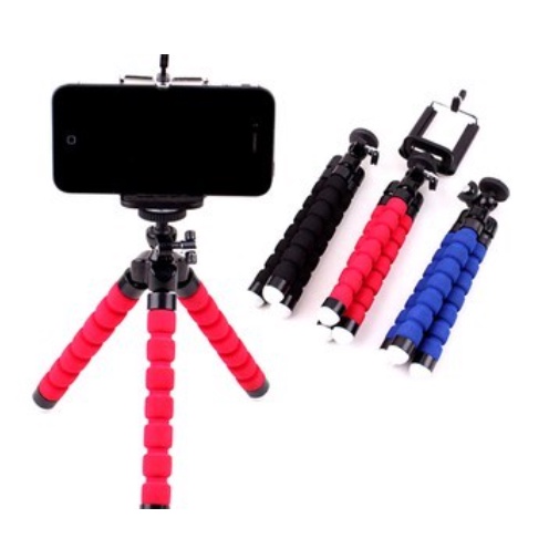 Suporte Smartphone Câmera Flexível Tripé Aranha Vídeo