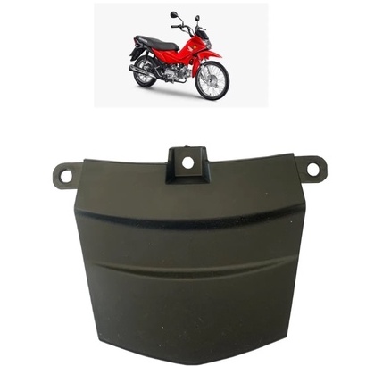 Rabeta Central Pop 110 Preto Injetado Honda 110i Carcaça