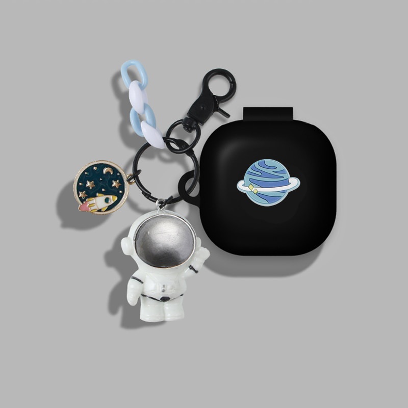 Capa Dos Desenhos Animados Para Samsung Galaxy buds 2/Vivo/Pro Caso Astronauta Silicone Do Fone De Ouvido Proteger Cobrir