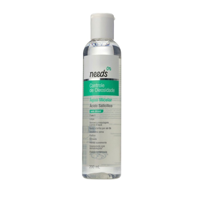 Água Micelar Controle de Oleosidade 200ml - Áua Micelar Hidratação Equilibrada 200ml