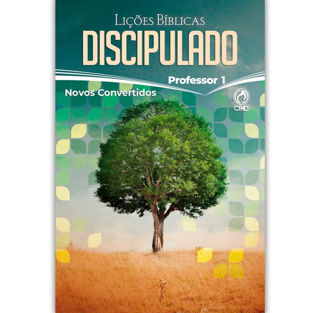 Lições Bíblicas Discipulado Professor 1 | Shopee Brasil