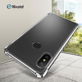 Capa Flexível De Silicone Transparente Para Xiaomi Mi A2 Lite 6x 5x Xiomi A2 A1 9 8se Black Shark 2