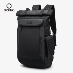 Mochila Masculina À Prova D'água Para Laptop/Viagem OZUKO