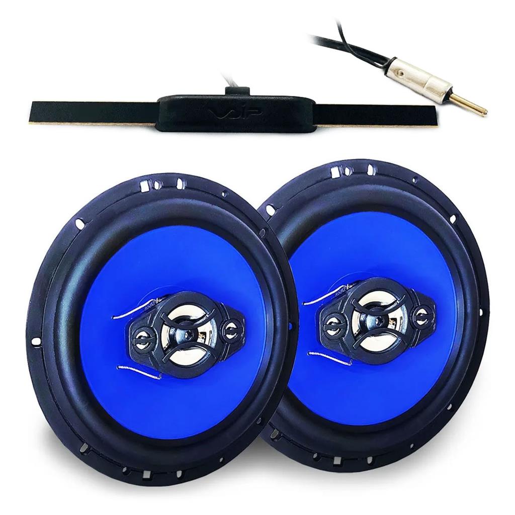 Par De Falantes Tsr Orion 6 Polegadas 110w Rms + Antena Som Automotivo em Oferta na Shopee