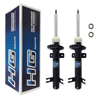 Par De Amortecedor Dianteiro Fiesta De 2003 A 2014 Nakata em Oferta na Shopee