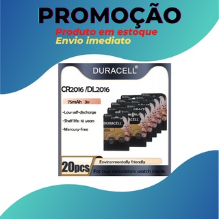 Bateria moeda lítio 3v cr2016 cartela com 2 unidades