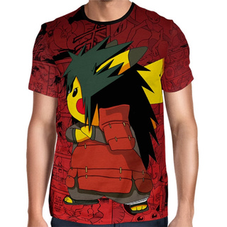 Camisa Full Print Pokemon - Pikachu Madara