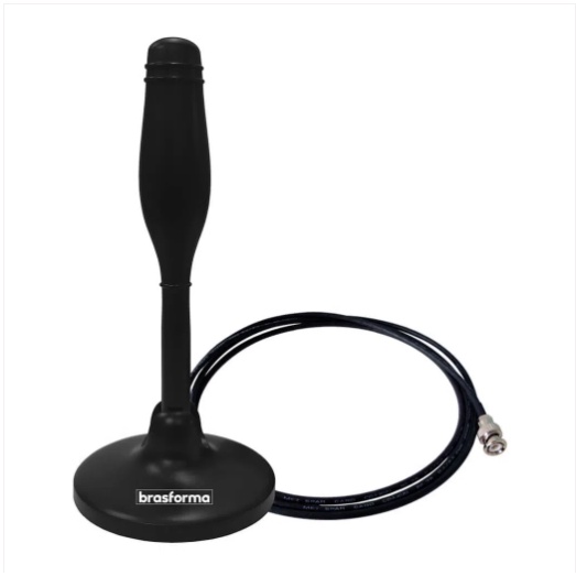 Antena Interna Digital Brasforma 2 em 1 SHD-1000 - 5m de Cabo