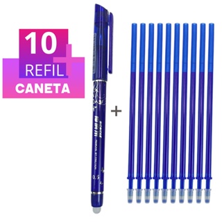 Caneta que Apaga Caneta Apagável, caneta fantasminha, Escreve e Apaga Fácil, Azul 0.5mm em Oferta na Shopee