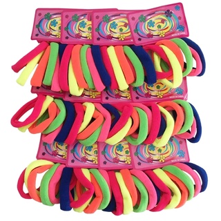 Kit 72 elásticos xuxinha rabicó para cabelo (tipo meia)