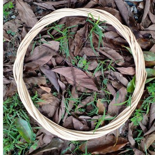 Base para guirlanda / Fibra natural /  50 cm diâmetro
