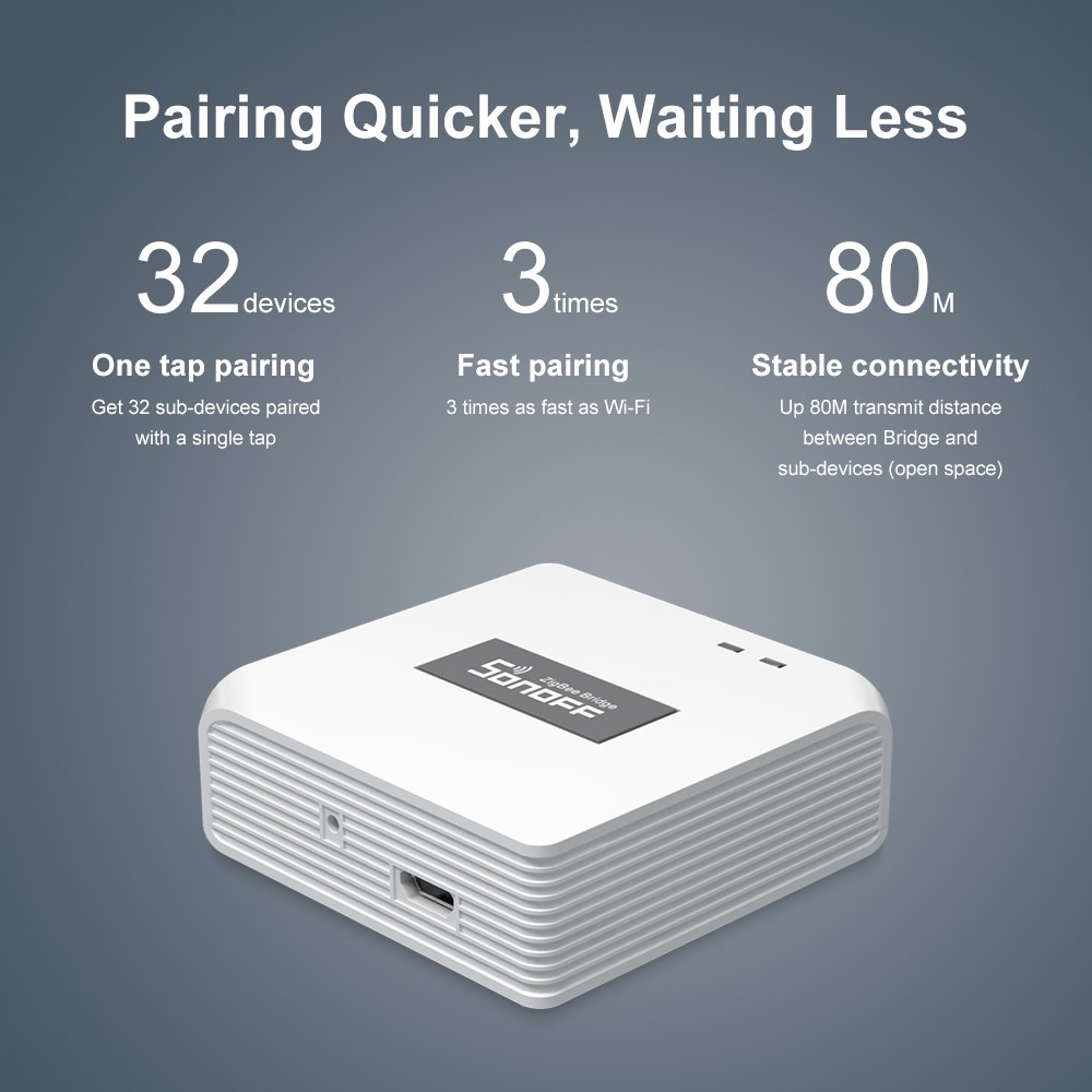 Google Dispositivo SONOFF ZBBridge Com Ponte De ZigBee E Dispositivos Wi-Fi eWeLink APP De Controle Remoto Sem Fio · foto 2