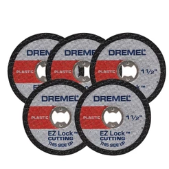 Kit Discos de Corte 38mm Dremel para Plástico EZ476 com 5 Peças