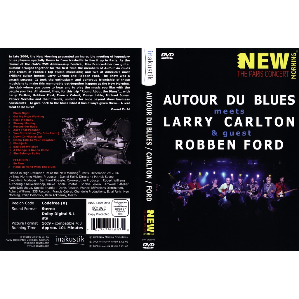 Larry Carlton & Robben Ford - Autour du Blues