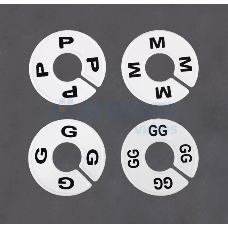 Kit Separadores de Roupas P M G e GG