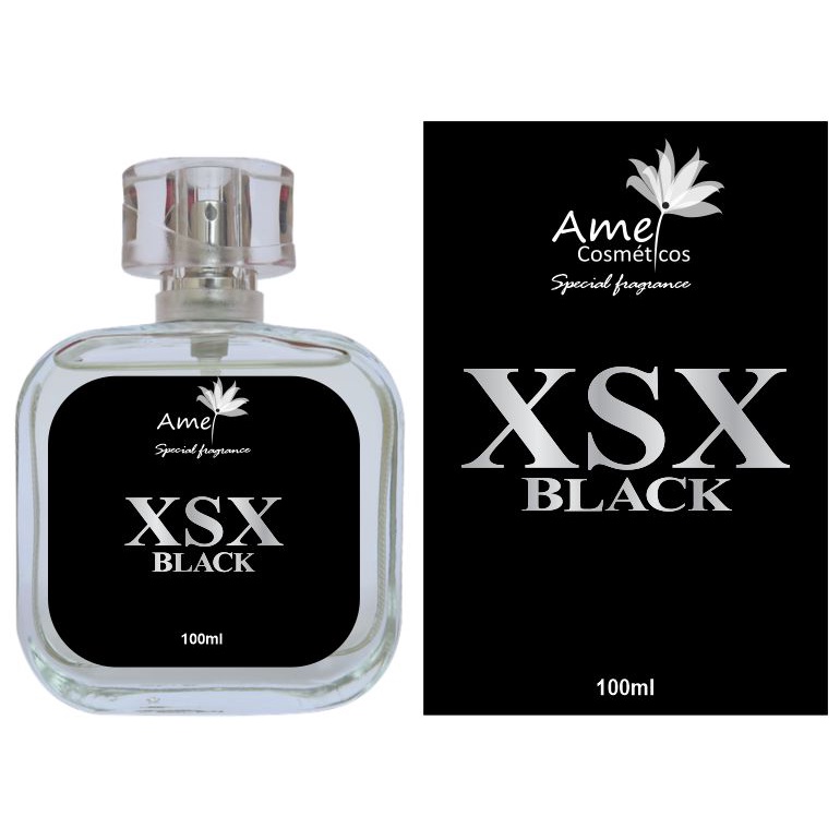 Perfume XSX BLACK 100ml-Amei Cosméticos- Fragrância Importada