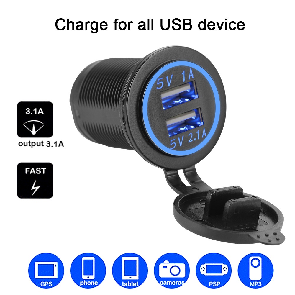 Adaptador De Sa Da Tomada De Alimenta O A Carregador Usb Duplo De V Shopee Brasil