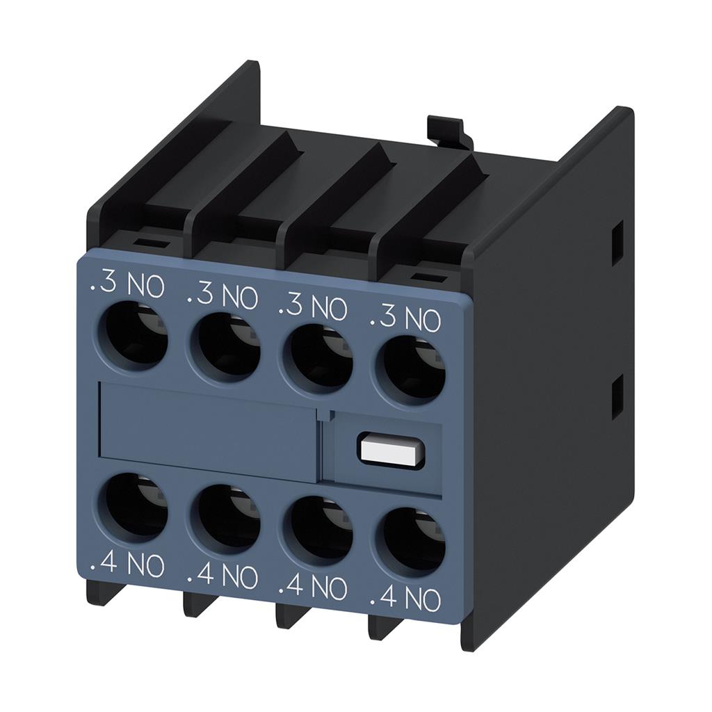 Bloco Contato Auxiliar Para Contator Frontal 4Na Siemens