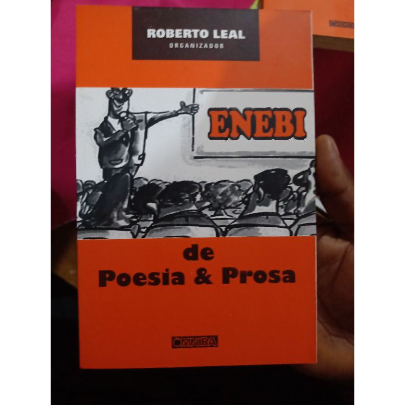 Livro - Enebi de Poesia e Prosa - Org. Roberto leal