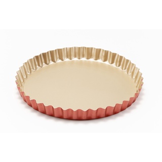 Forma de Torta Número 03 c/ Fundo Removível - 28,2cm - Alumínio Antiaderente TEFLON - Para Tortas e Quiches