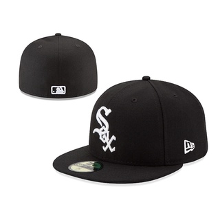 Boné De Beisebol New Times 59Fifty Chicago White Socks Team MLB Tamanho Ajustável