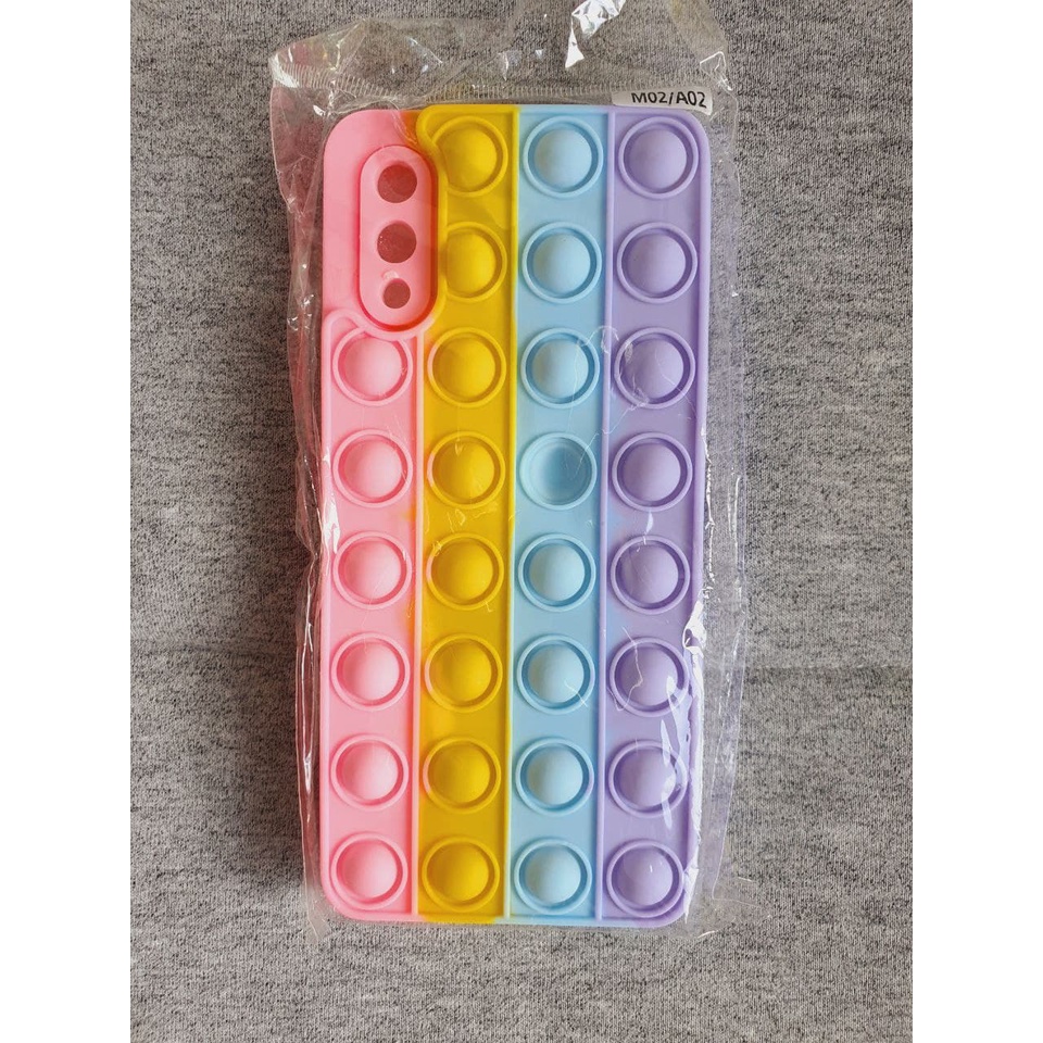 Capinha Bolhas Fidget - Anti Stress SAMSUNG A02 M02 A02S A03 CORE  A03S AO3 A11 A12 M12 A21S A22 M32 A32 A51 A52 A52S A71 A72 S20 FE S21 S21 PLUS S21 ULTRA S21 FE