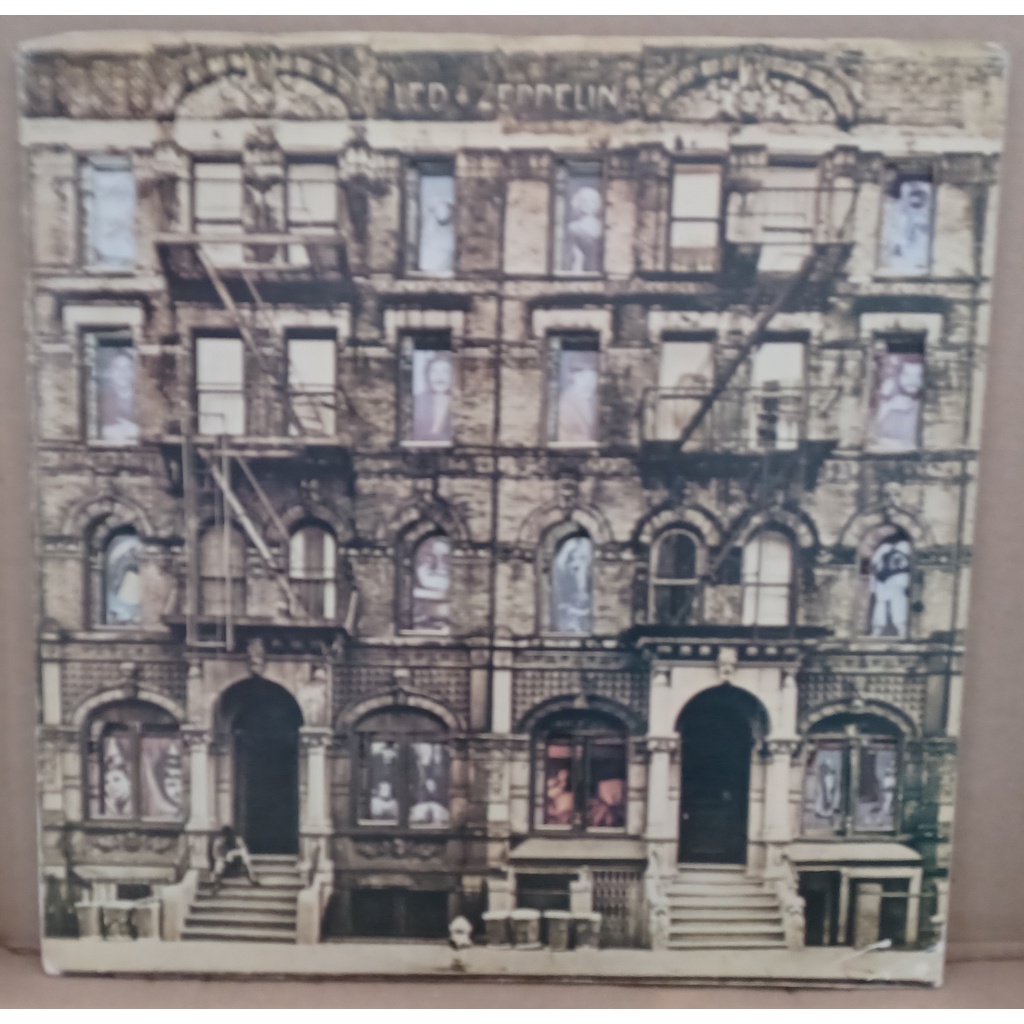 LP Disco De Vinil Led Zeppelin - Physical Graffiti - Ed. 1988 Duplo Com Encartes LPs Excelentes Capa Muito Boa Ler Descrição