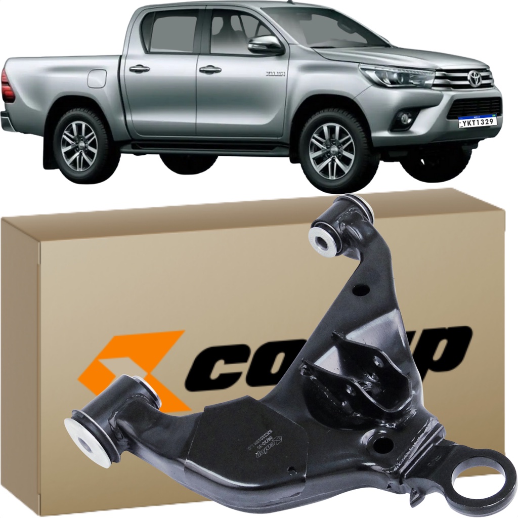 Bandeja Balança Dianteira Inferior Direita Cofap Toyota Hilux e SW4 2016 até 2021